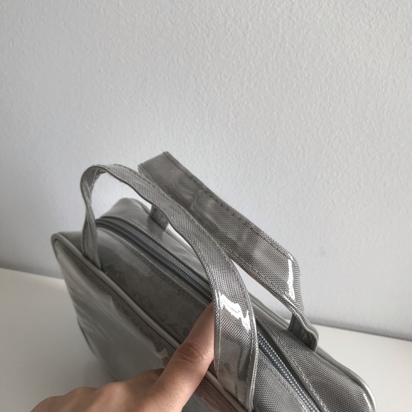 Marks & Spencer Space Silver Easy Clean Make Up Bag 90’s Y2K Vintage - Picture 7 of 15